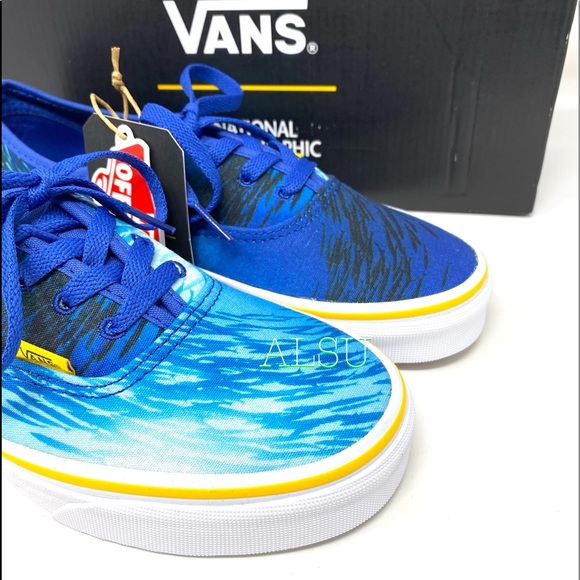 💖MEGA SALE💖VANS National Geographic Shoes Era Blue Women's 5.5 | 6 VN0A2Z5I002 - Picture 10 of 12